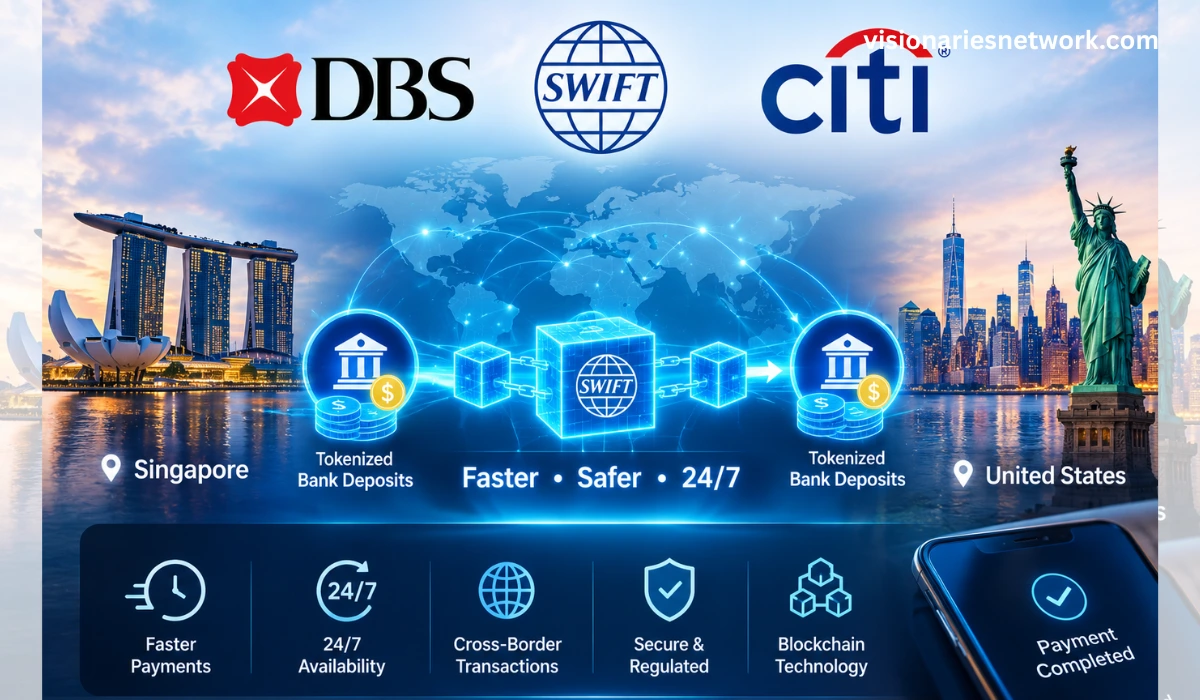 DBS and Citi Bring 24/7 Payments to SWIFT Blockchain