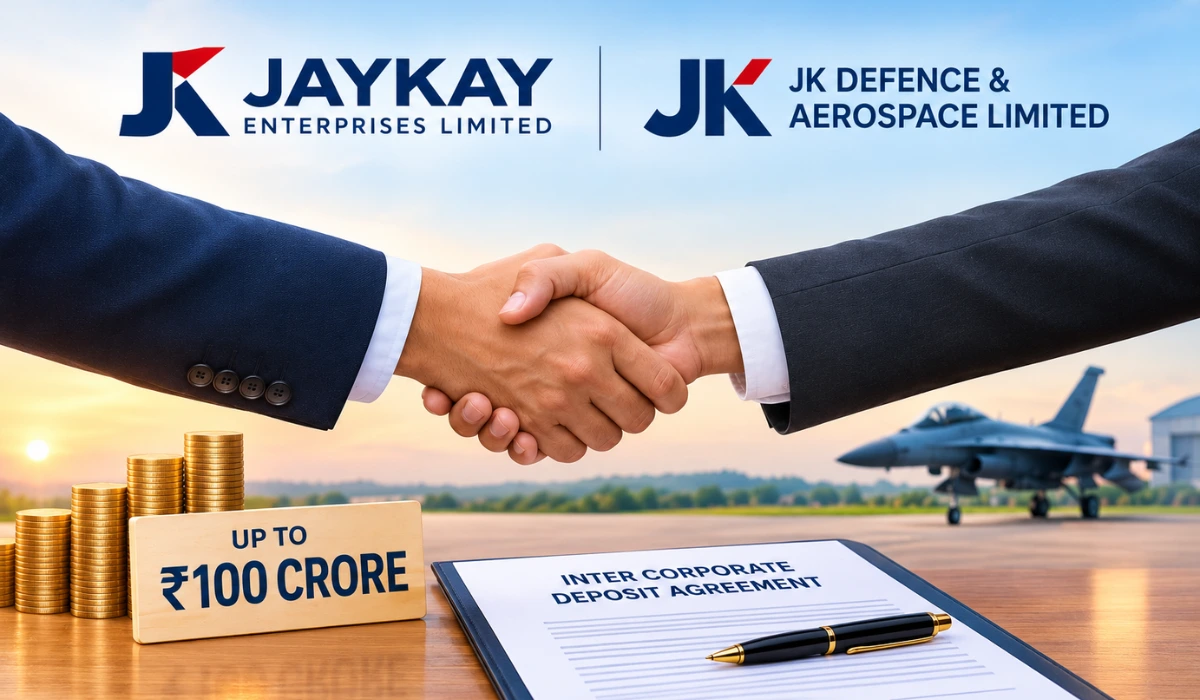 Jaykay Enterprises Signs ₹100 Crore Inter Corporate Deposit Deal