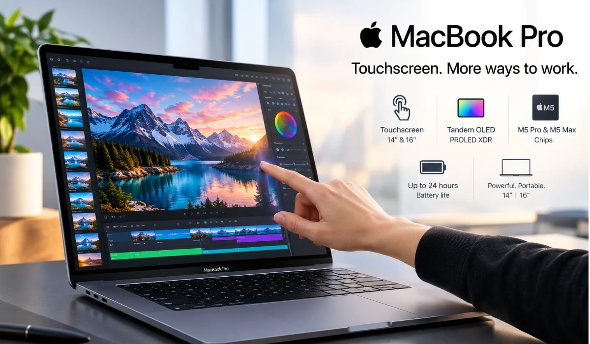 MacBook Pro Touch Screen Arrives with OLED Display