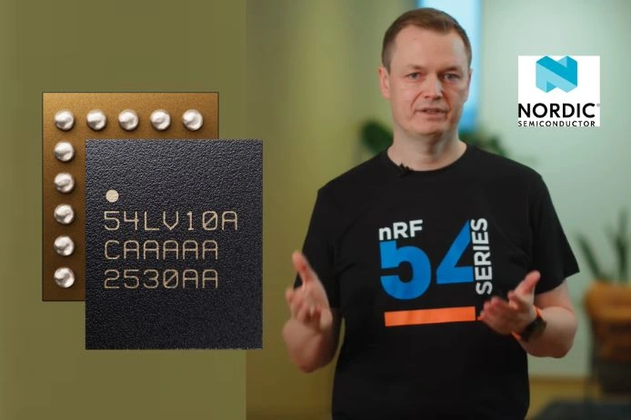 Nordic Debuts nRF54LV10A Low Voltage Bluetooth SoC for Wearables