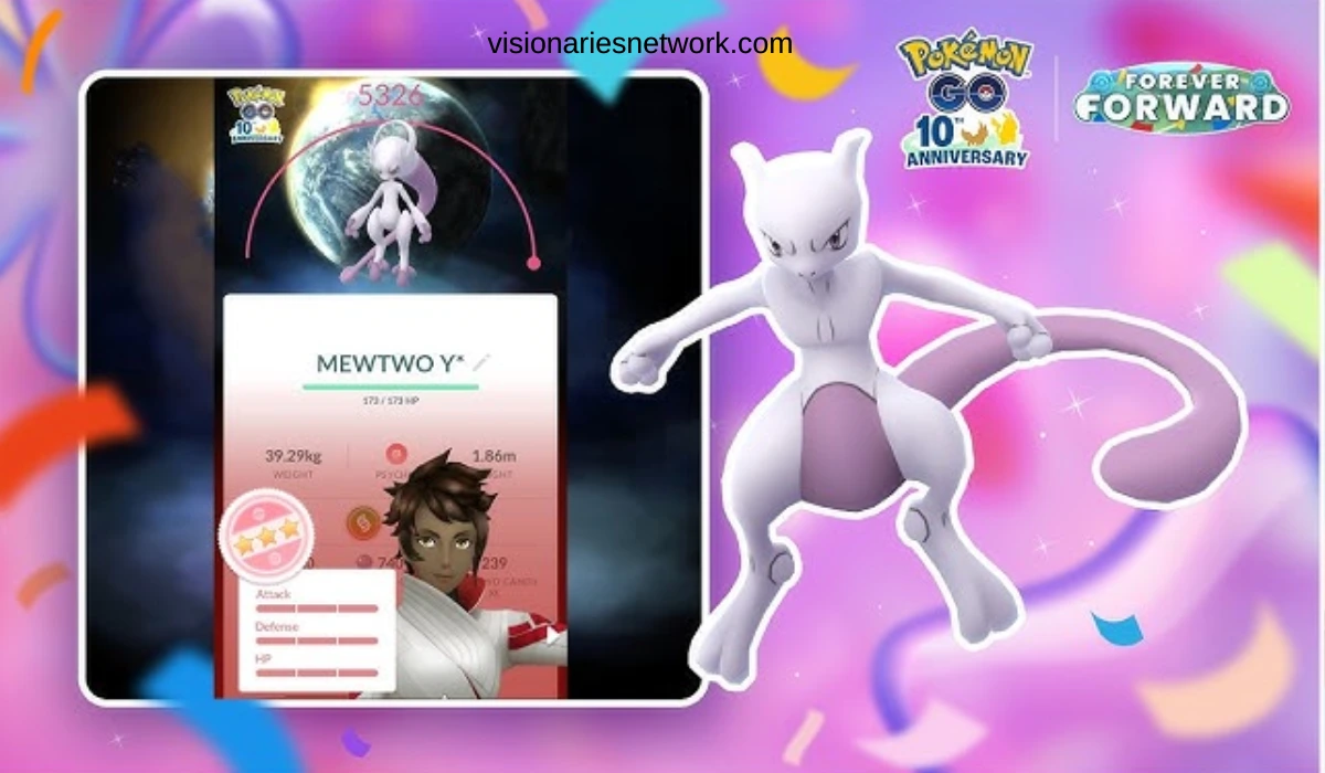 Pok&eacute;mon GO 10th Anniversary Celebrates with Special Mewtwo