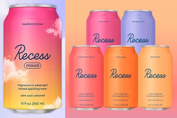 Recess CBD Sparkling Water Emerges as Dry January Favorite