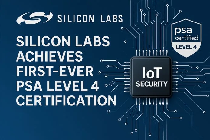 Silicon Labs Earns First-Ever PSA Level 4 Certification for IoT