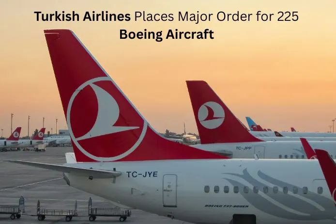 Turkish Airlines Places Major Order for 225 Boeing Aircraft to Expand Global Fleet