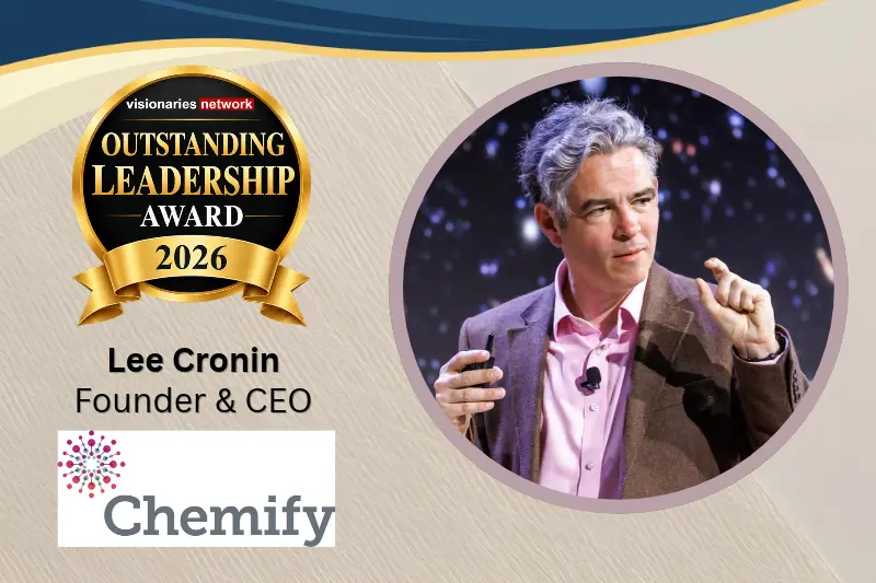 Lee Cronin, CEO and Founder, Is Bringing a Digital Approach to Chemistry Through Chemify